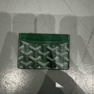 Goyard Green Card Holder